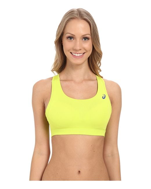 Neon lime mesh underwired cup bra knitting